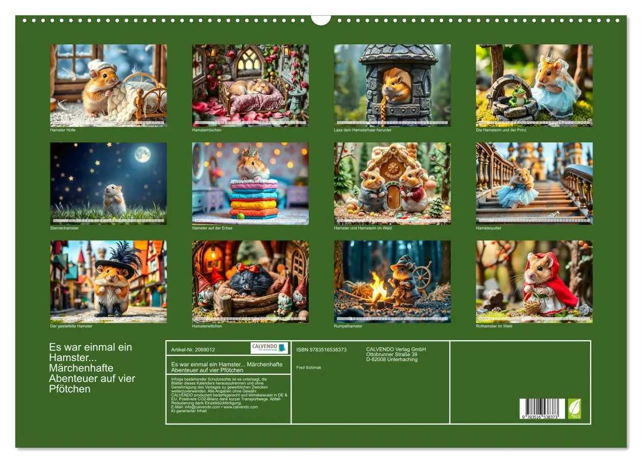 Bild: 9783516538373 | Es war einmal ein Hamster... Märchenhafte Abenteuer auf vier...