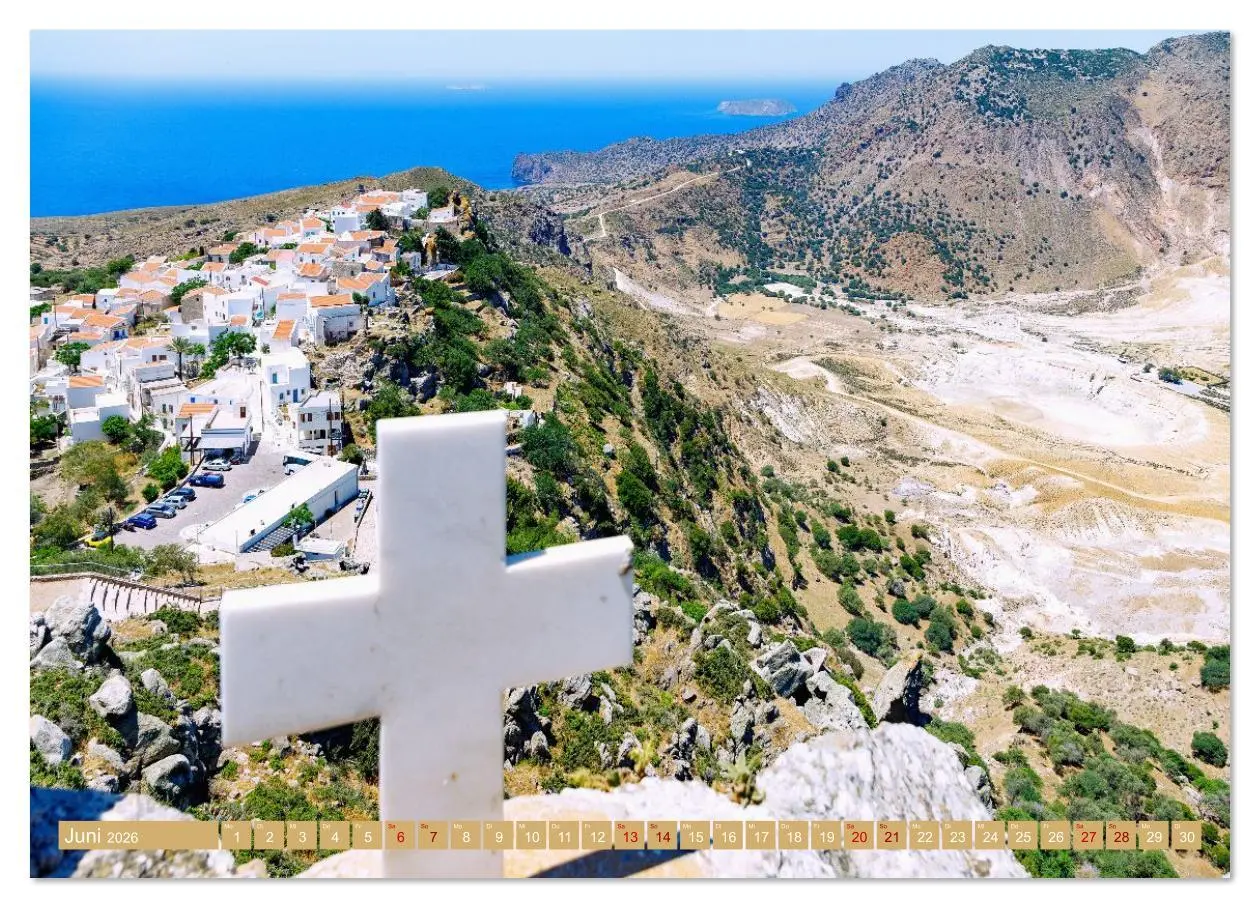 Bild: 9783516608373 | Nisyros. Zauberhafte griechische Vulkaninsel (Wandkalender 2026 DIN...