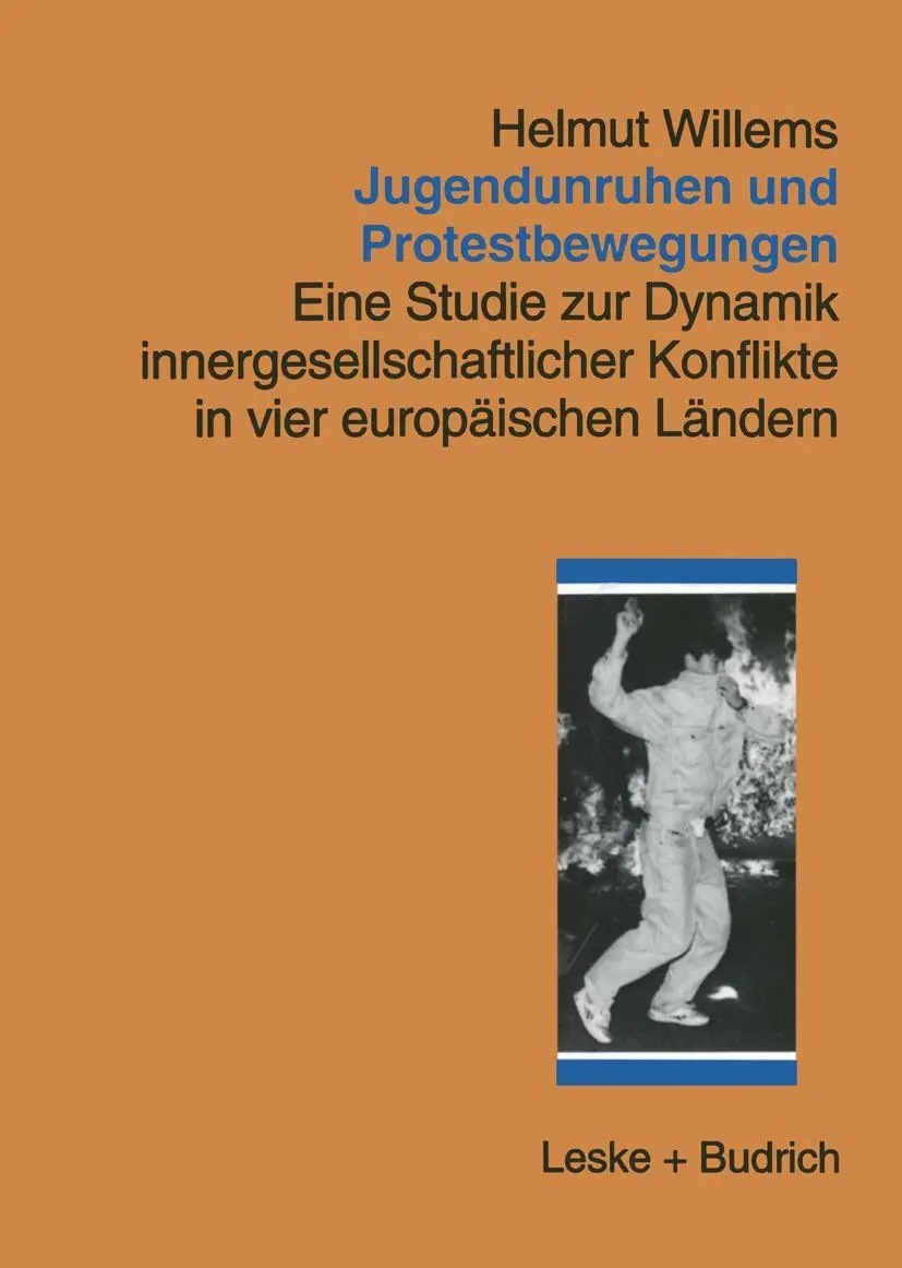 Cover: 9783810018373 | Jugendunruhen und Protestbewegungen | Helmut Willems | Taschenbuch
