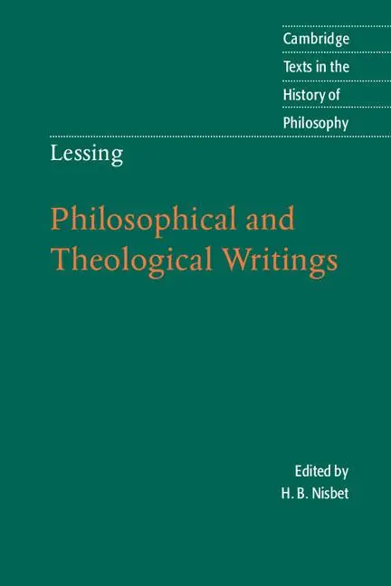 Cover: 9780521538473 | Philosophical and Theological Writings | Gotthold Ephraim Lessing
