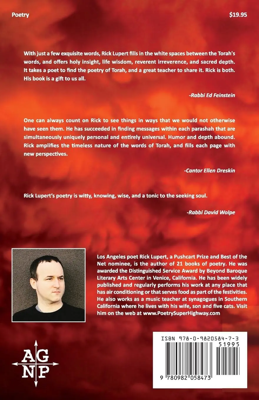 Rückseite: 9780982058473 | God Wrestler | A poem for every Torah Portion | Rick Lupert | Buch
