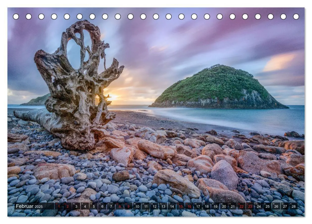 Bild: 9783435108473 | Neuseeland - Naturwunder am Ende der Welt (Tischkalender 2025 DIN...