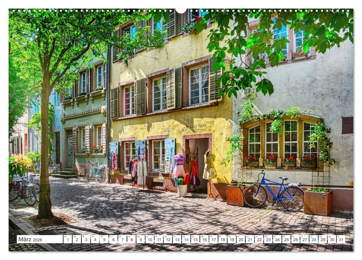 Bild: 9783457508473 | Freiburg - Die entspannte Stadt im Breisgau (Wandkalender 2026 DIN...