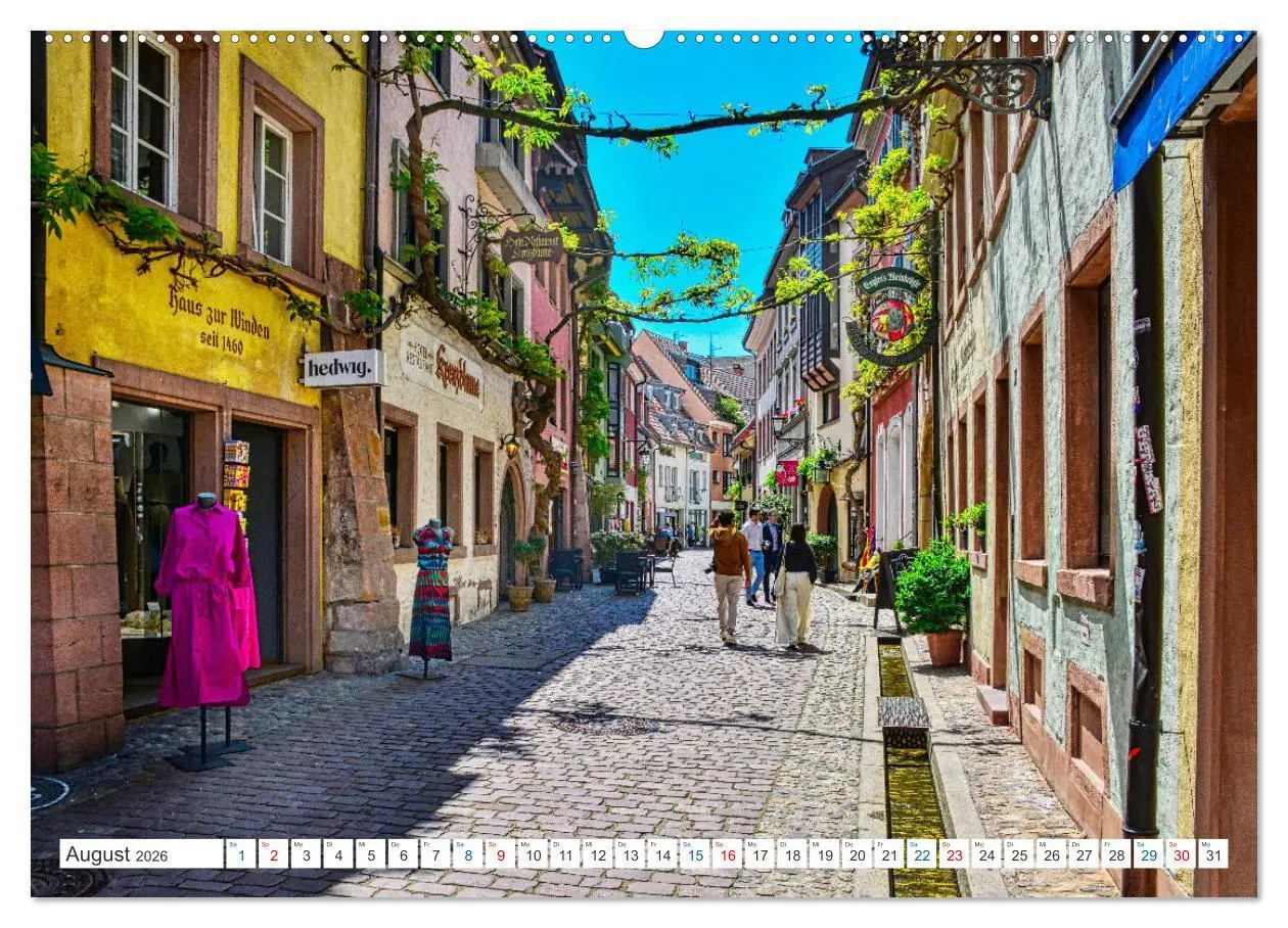 Bild: 9783457508473 | Freiburg - Die entspannte Stadt im Breisgau (Wandkalender 2026 DIN...