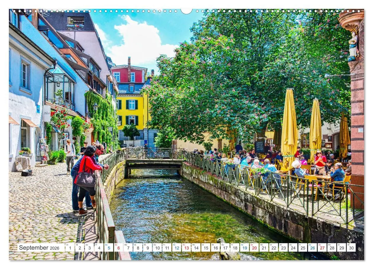 Bild: 9783457508473 | Freiburg - Die entspannte Stadt im Breisgau (Wandkalender 2026 DIN...