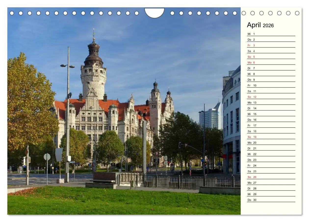 Bild: 9783457988473 | Reise durch Leipzig (Wandkalender 2026 DIN A4 quer), CALVENDO...