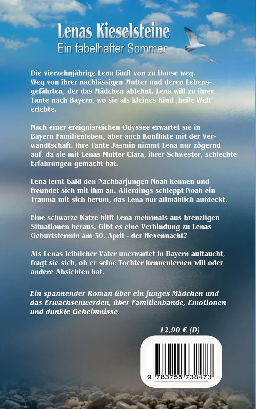 Rückseite: 9783755738473 | Lenas Kieselsteine | Ein fabelhafter Sommer | Wilma Borghoff | Buch