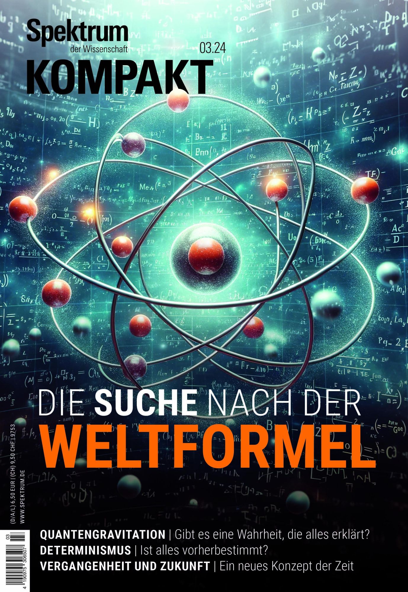 Cover: 9783958928473 | Spektrum Kompakt 3/2024 - Die Suche nach der Weltformel | Wissenschaft