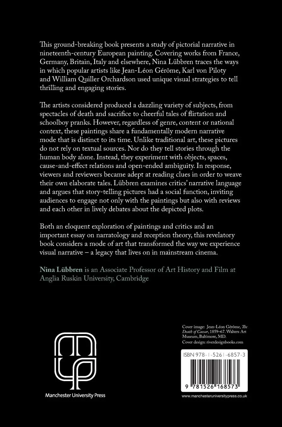 Rückseite: 9781526168573 | Narrative painting in nineteenth-century Europe | Nina Lübbren | Buch