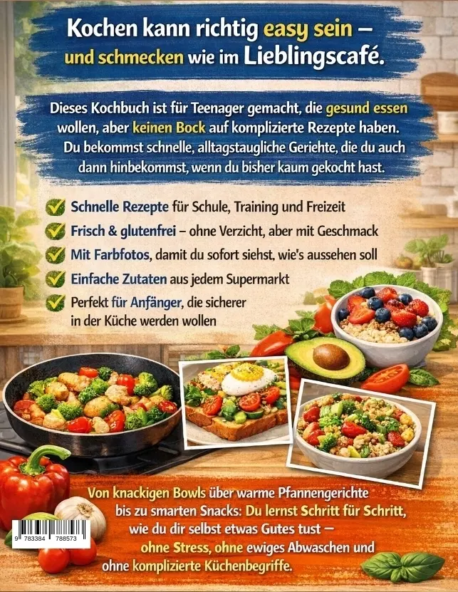 Bild: 9783384788573 | Kochbuch für Teenager: Gesund kochen leicht gemacht | Mikulaschek