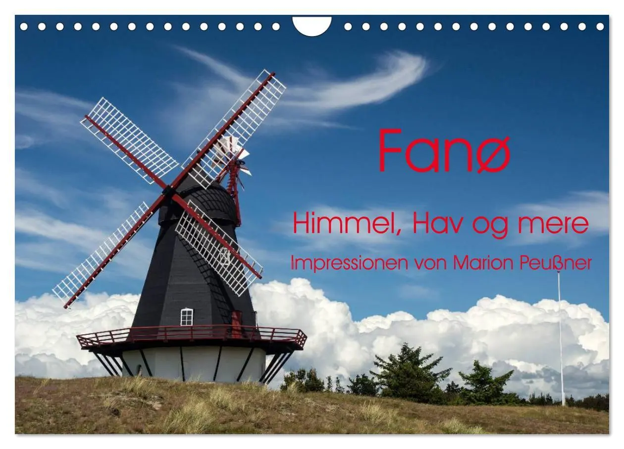 Cover: 9783435578573 | Fanø - Himmel, Hav og mere (Wandkalender 2025 DIN A4 quer),...