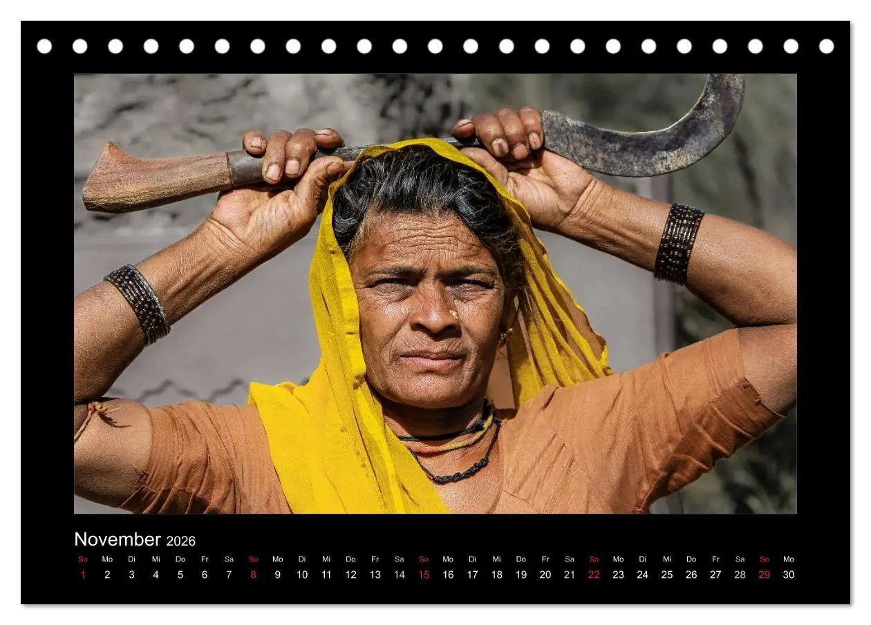 Bild: 9783516068573 | Willkommen in Indien 2026 (Tischkalender 2026 DIN A5 quer),...