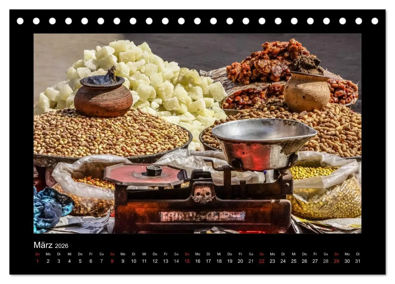 Bild: 9783516068573 | Willkommen in Indien 2026 (Tischkalender 2026 DIN A5 quer),...
