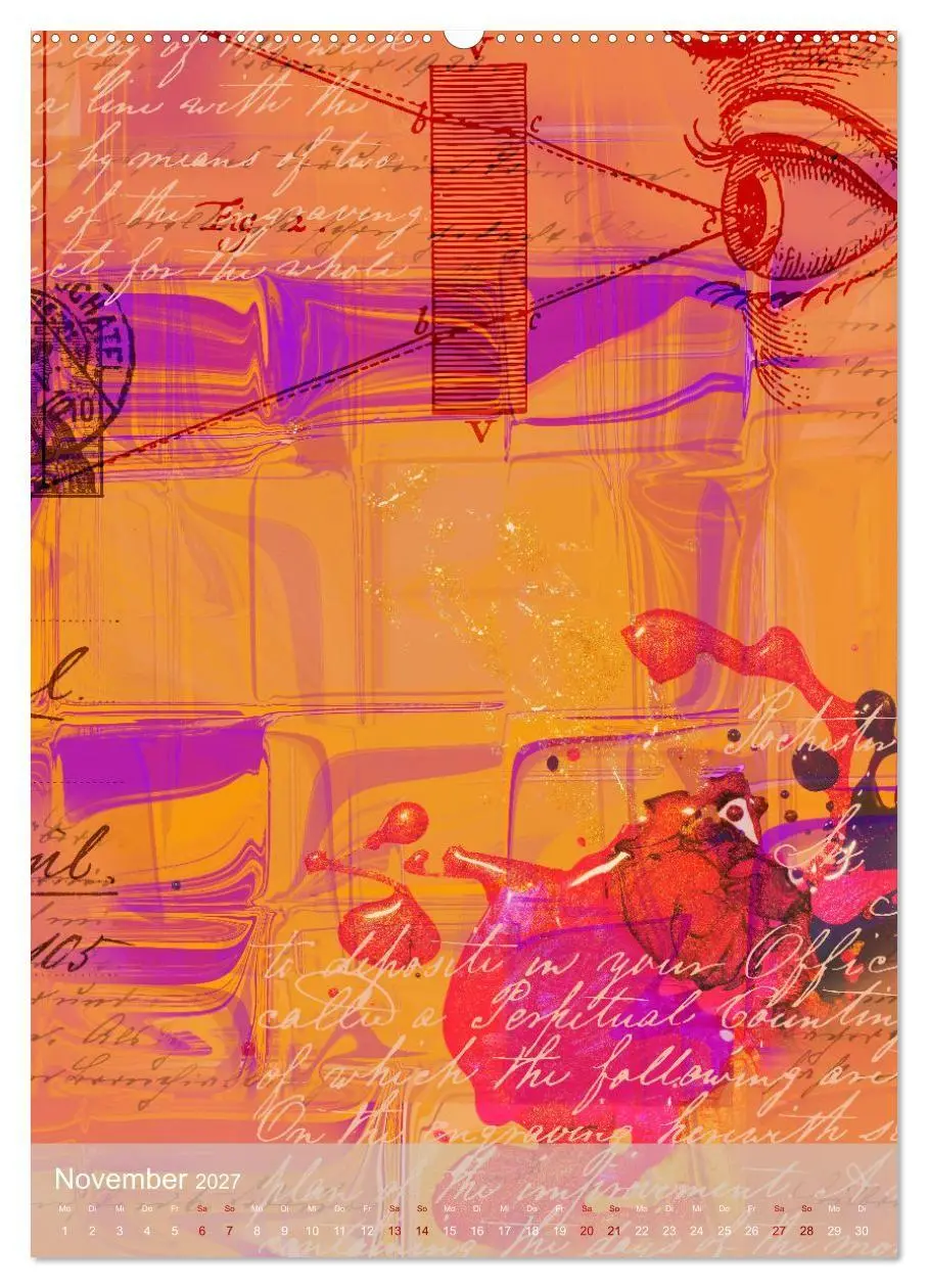 Bild: 9783569398573 | Der Scrapbook-Kalender:Fantasievolle Hintergründe zur kreativen...