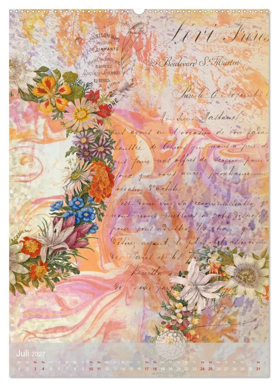 Bild: 9783569398573 | Der Scrapbook-Kalender:Fantasievolle Hintergründe zur kreativen...