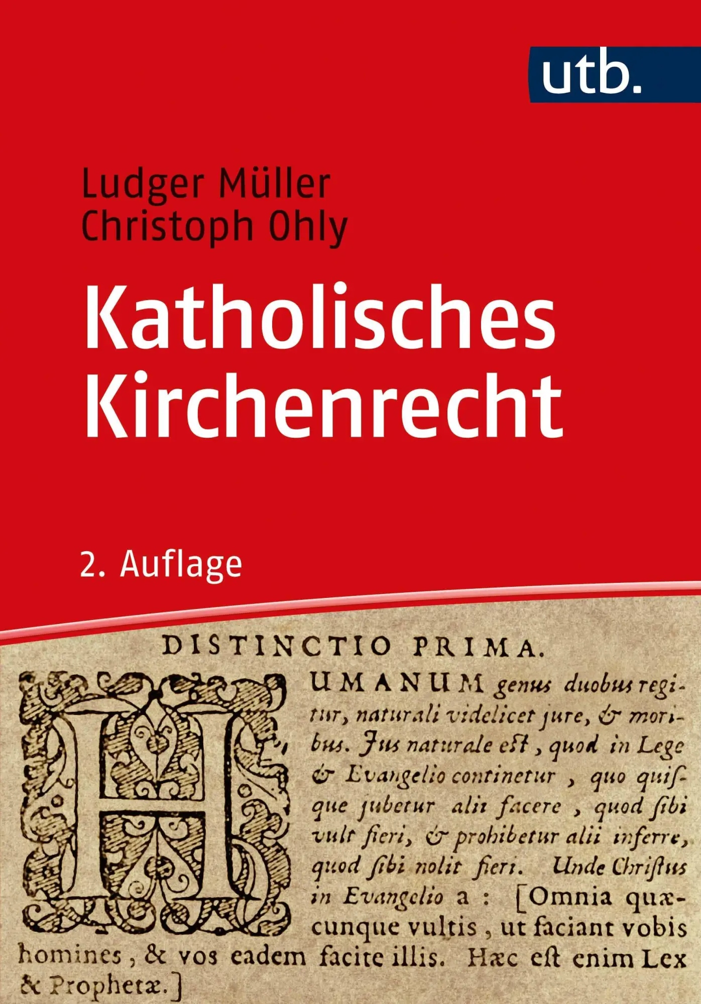 Cover: 9783825258573 | Katholisches Kirchenrecht | Ein Studienbuch | Christoph Ohly (u. a.)