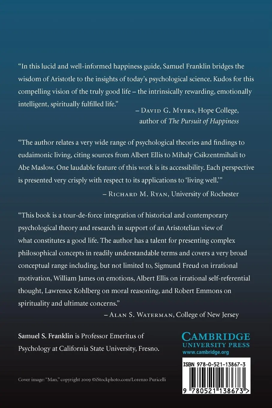 Rückseite: 9780521138673 | The Psychology of Happiness | A Good Human Life | Samuel S. Franklin