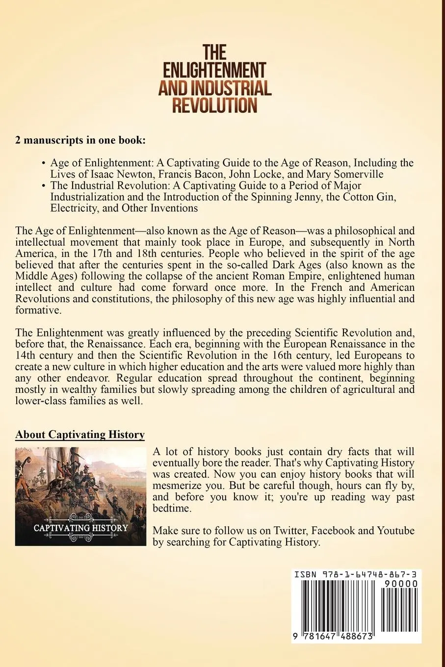 Rückseite: 9781647488673 | The Enlightenment and Industrial Revolution | Captivating History