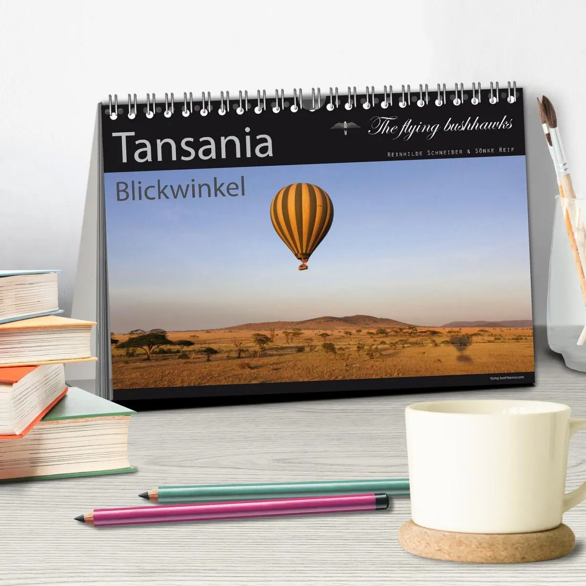 Bild: 9783457278673 | Tansania Blickwinkel 2026 (Tischkalender 2026 DIN A5 quer),...