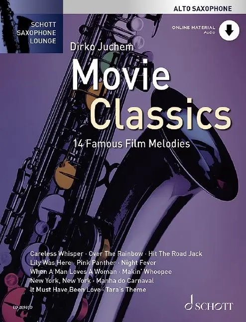 Cover: 9790001208673 | Movie Classics | Broschüre | Schott Saxophone Lounge | Deutsch | 2019