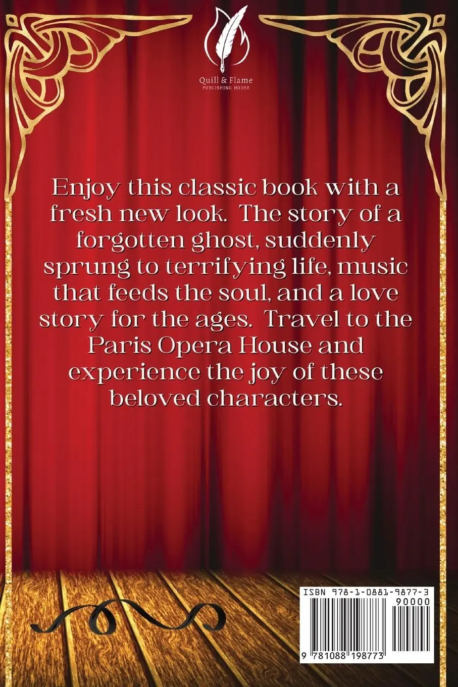 Rückseite: 9781088198773 | The Phantom of the Opera | Gaston Leroux | Taschenbuch | Englisch