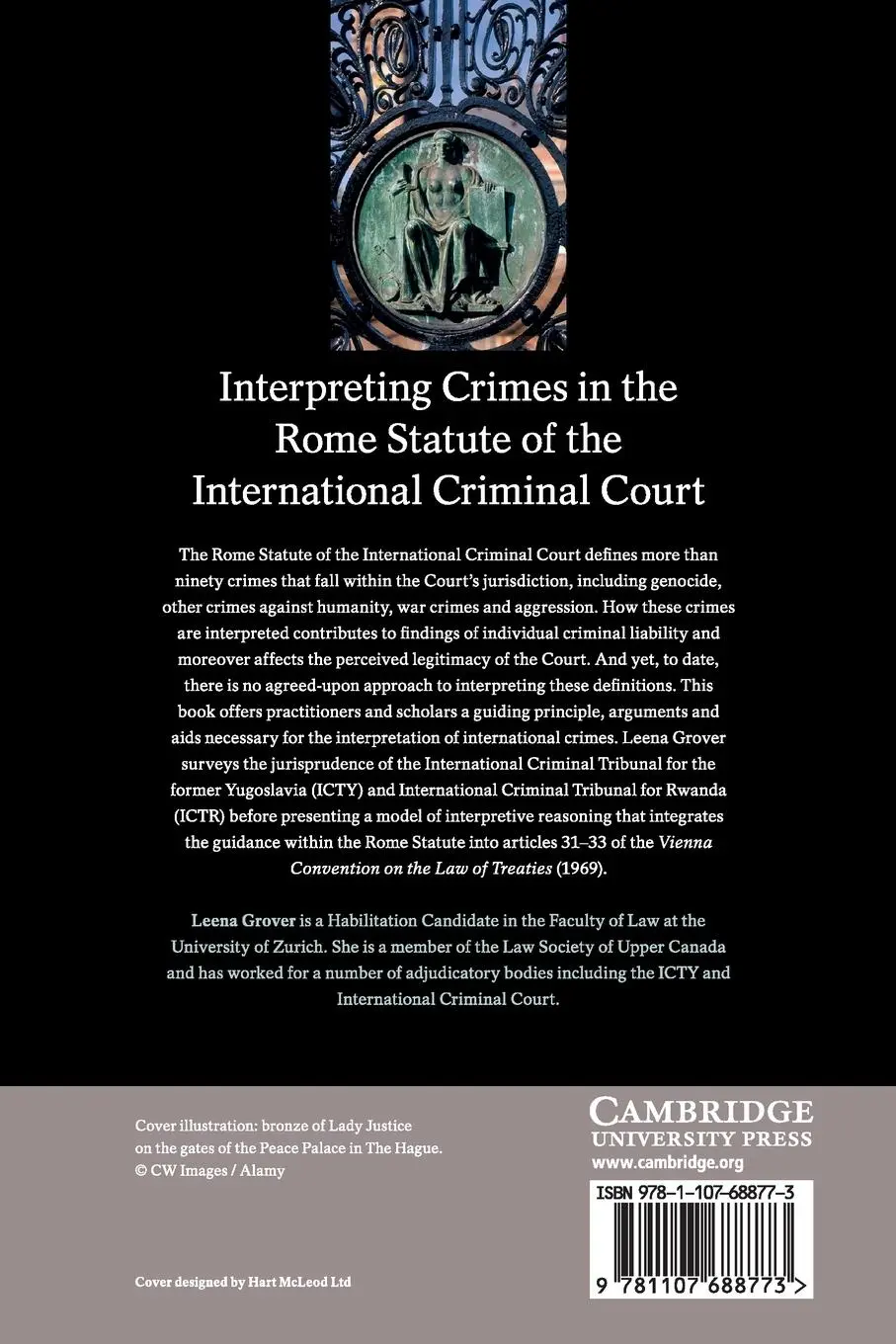 Rückseite: 9781107688773 | Interpreting Crimes in the Rome Statute of the International...