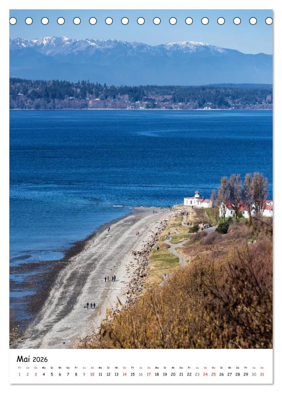 Bild: 9783516428773 | Seattle - Moderne Stadt des Nordwestens (Tischkalender 2026 DIN A5...