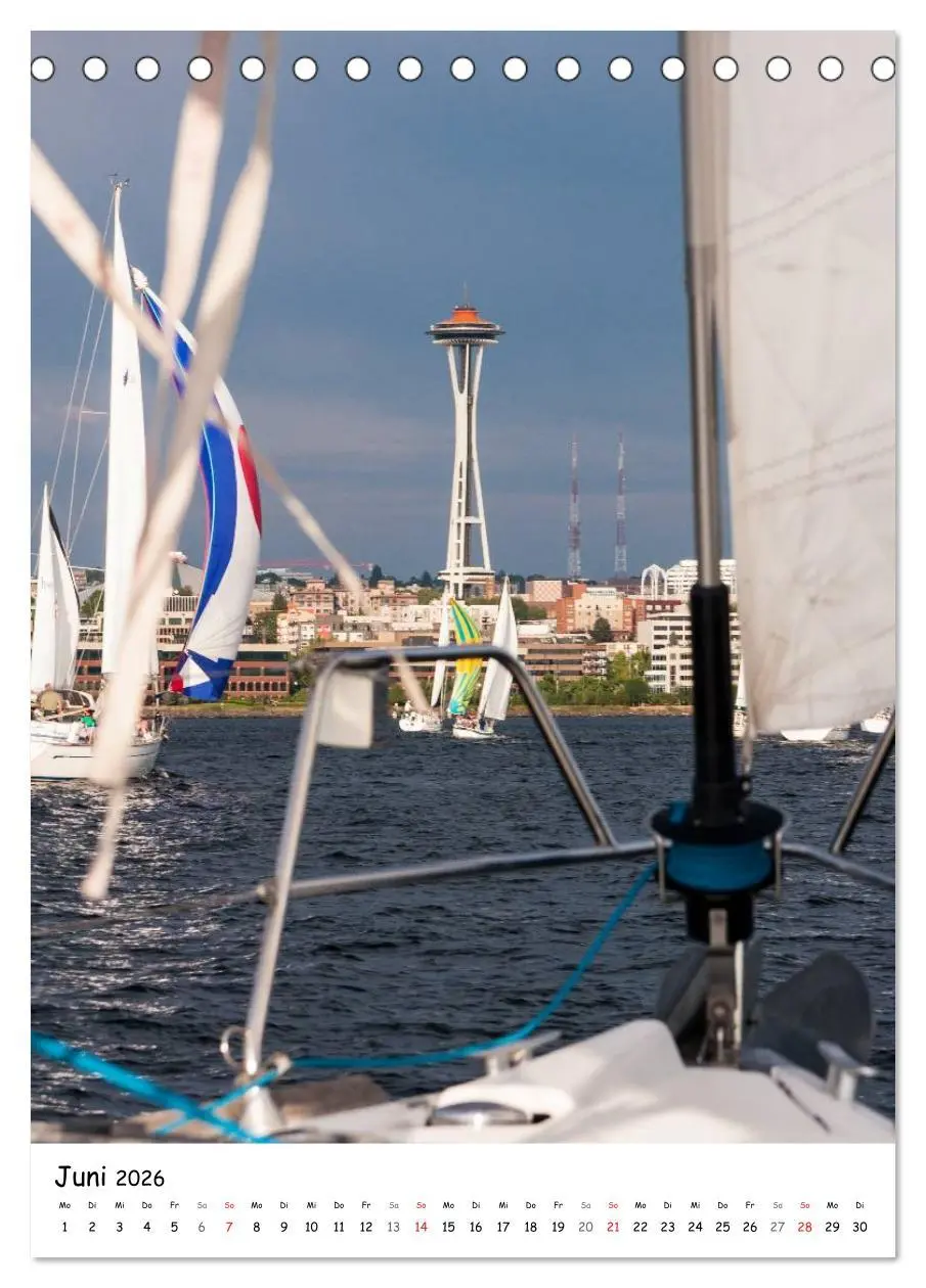 Bild: 9783516428773 | Seattle - Moderne Stadt des Nordwestens (Tischkalender 2026 DIN A5...