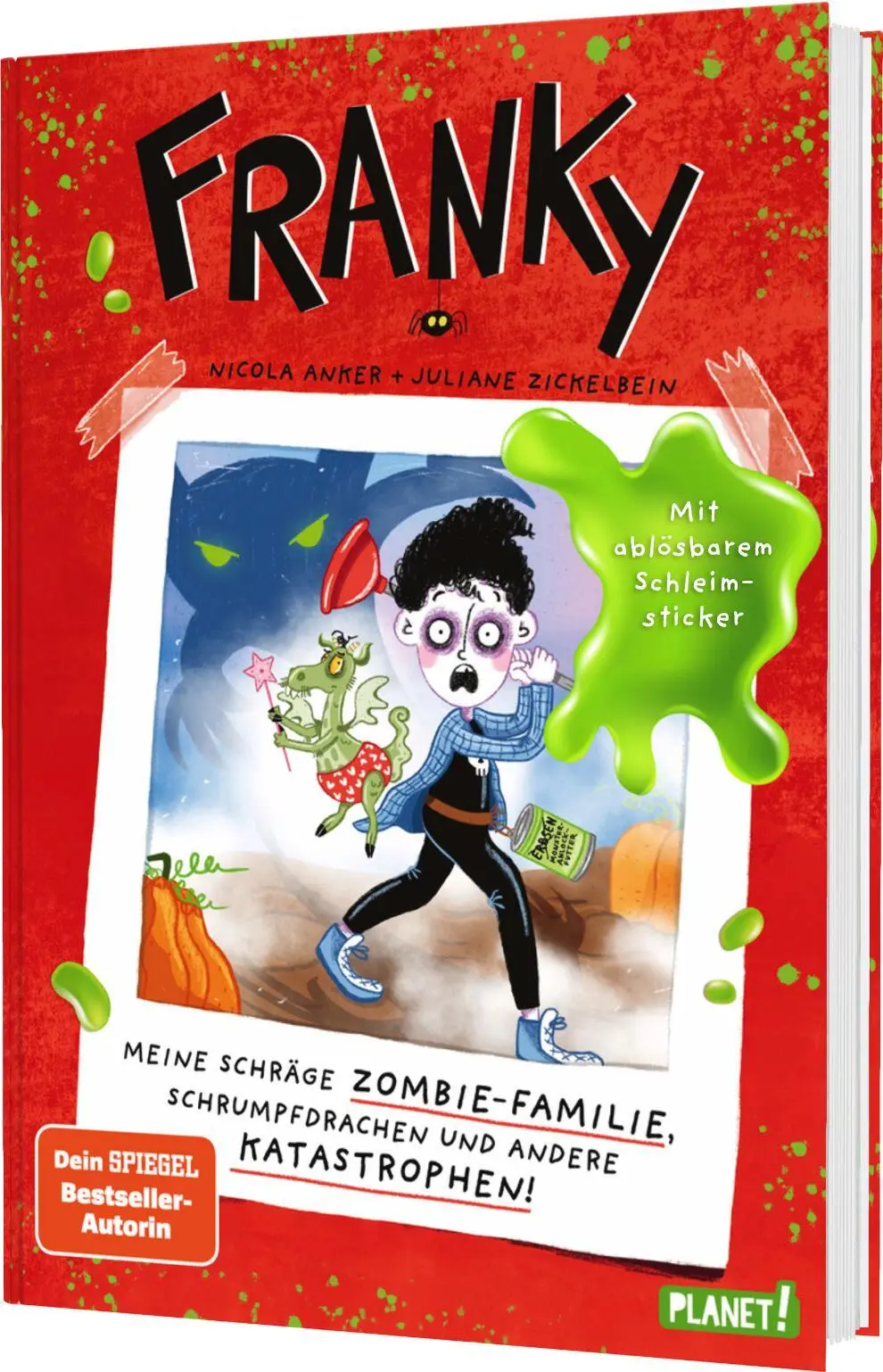 Cover: 9783522508773 | Franky 1: Meine schräge Zombie-Familie, Schrumpfdrachen und andere...
