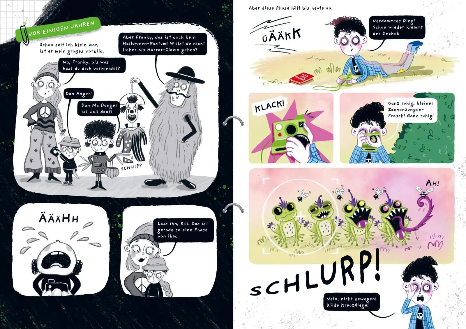 Bild: 9783522508773 | Franky 1: Meine schräge Zombie-Familie, Schrumpfdrachen und andere...