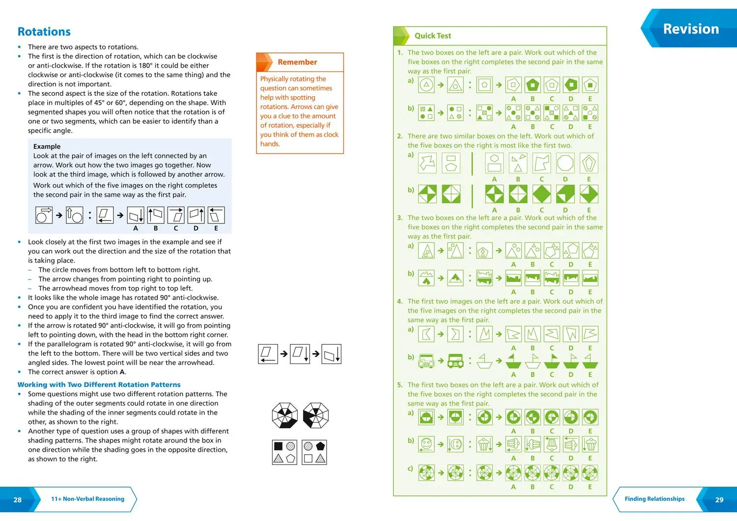 Bild: 9780008398873 | 11+ Non-Verbal Reasoning Complete Revision, Practice &amp; Assessment...