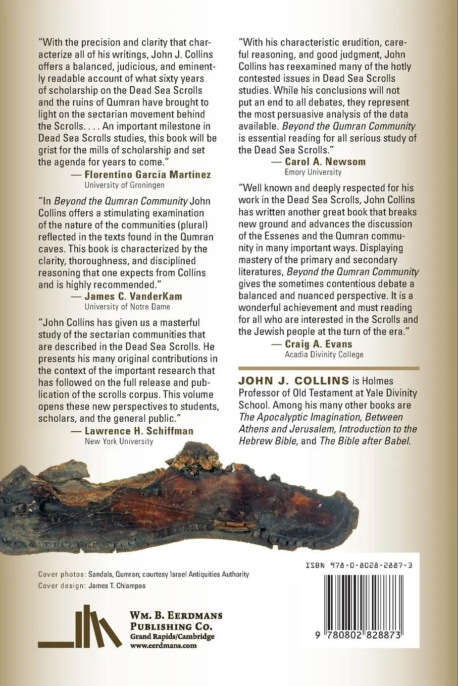 Rückseite: 9780802828873 | Beyond the Qumran Community | John J. Collins | Taschenbuch | Englisch