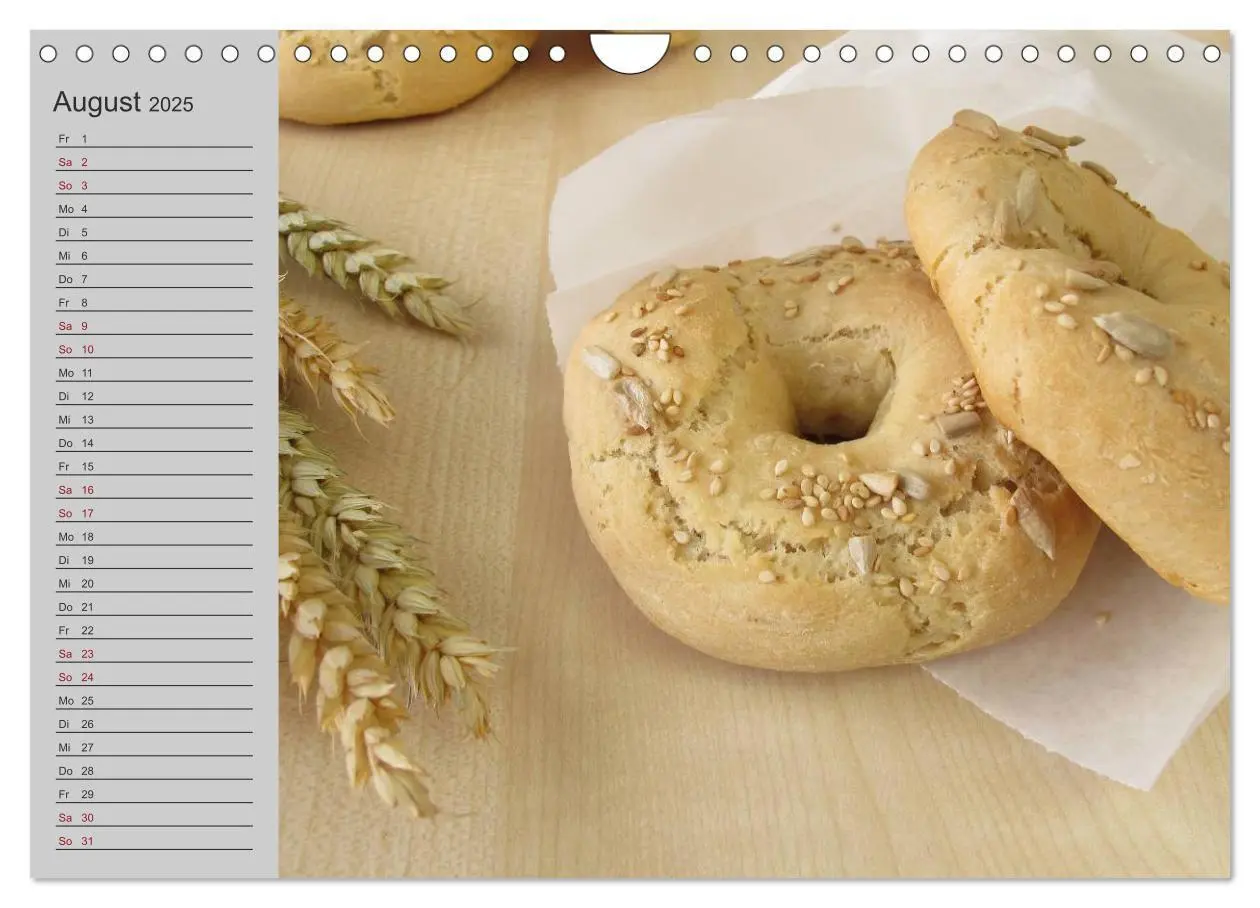 Bild: 9783435618873 | Frisch gebackene Brote und Brötchen (Wandkalender 2025 DIN A4...