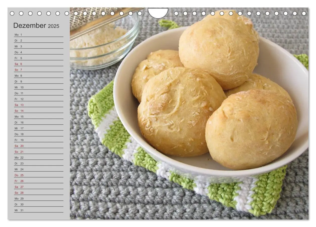 Bild: 9783435618873 | Frisch gebackene Brote und Brötchen (Wandkalender 2025 DIN A4...