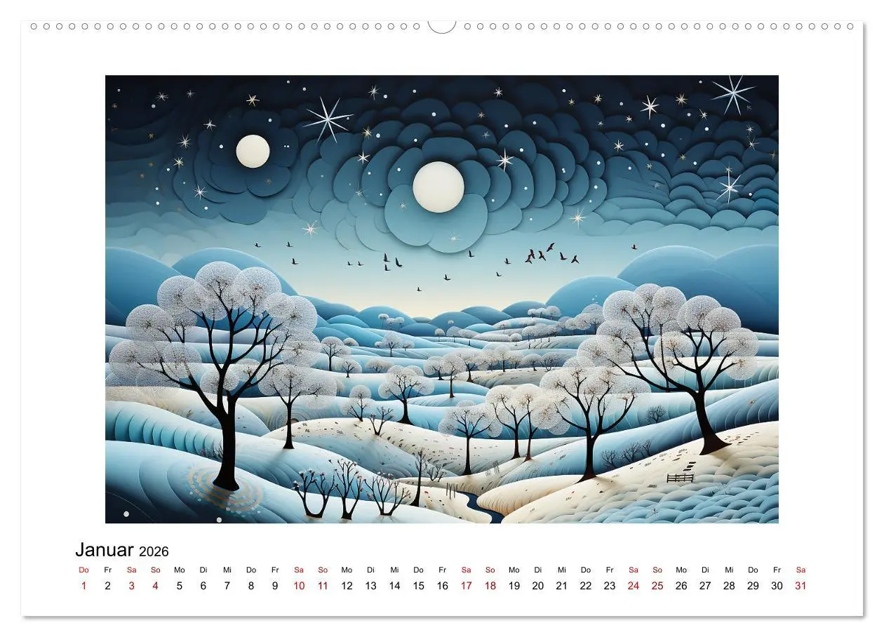 Bild: 9783457498873 | Paper Art (hochwertiger Premium Wandkalender 2026 DIN A2 quer),...