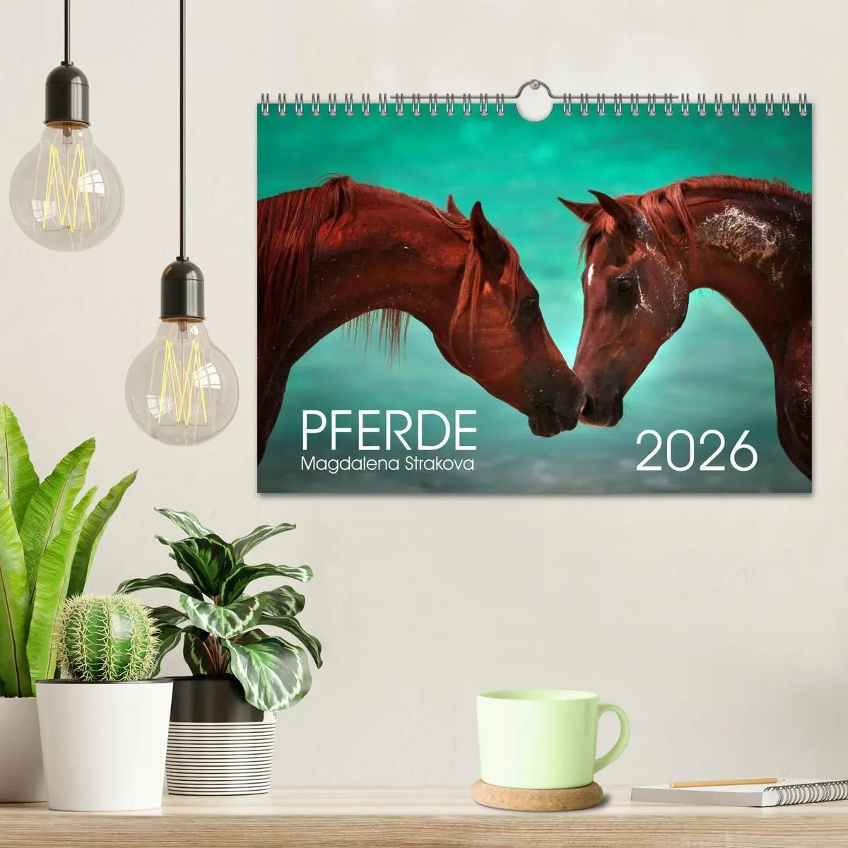 Bild: 9783516038873 | Pferde - Magdalena Strakova (Wandkalender 2026 DIN A4 quer),...