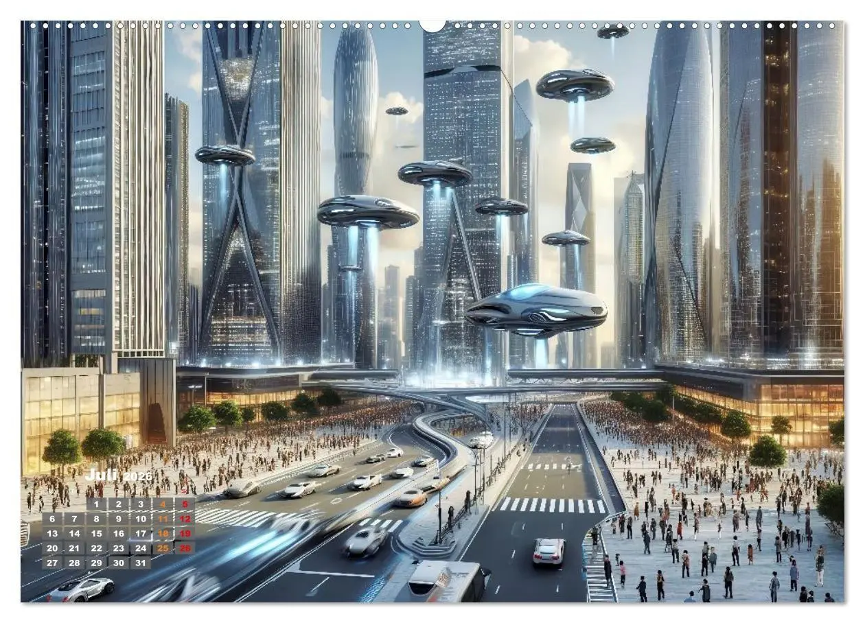 Bild: 9783516658873 | Fantasie und Science Fiction (hochwertiger Premium Wandkalender...