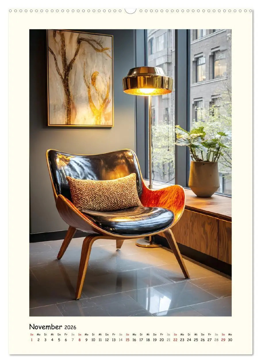 Bild: 9783516728873 | Luxuriöse Sesselträume. Elegante Sitzmöbel im Raum (hochwertiger...