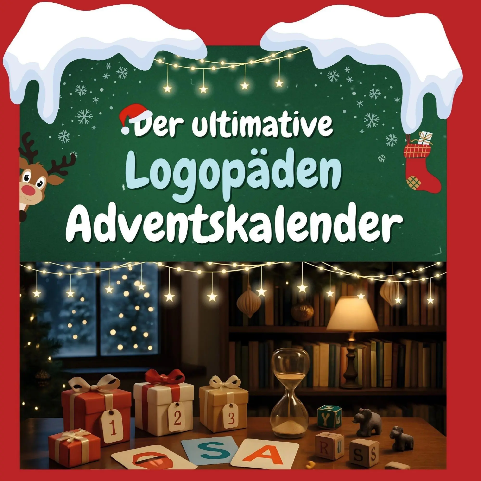 Cover: 9783695308873 | Der ultimative Logopäden-Adventskalender | Jakob Lange | Taschenbuch