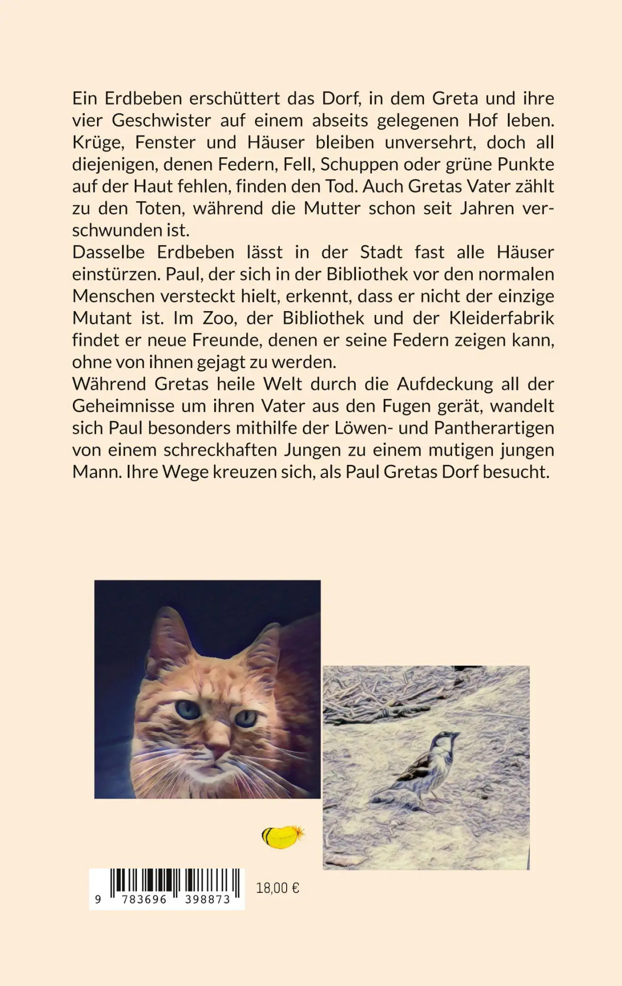 Rückseite: 9783696398873 | Sittich | Hilda M. Jannsen | Taschenbuch | 430 S. | Deutsch | 2026