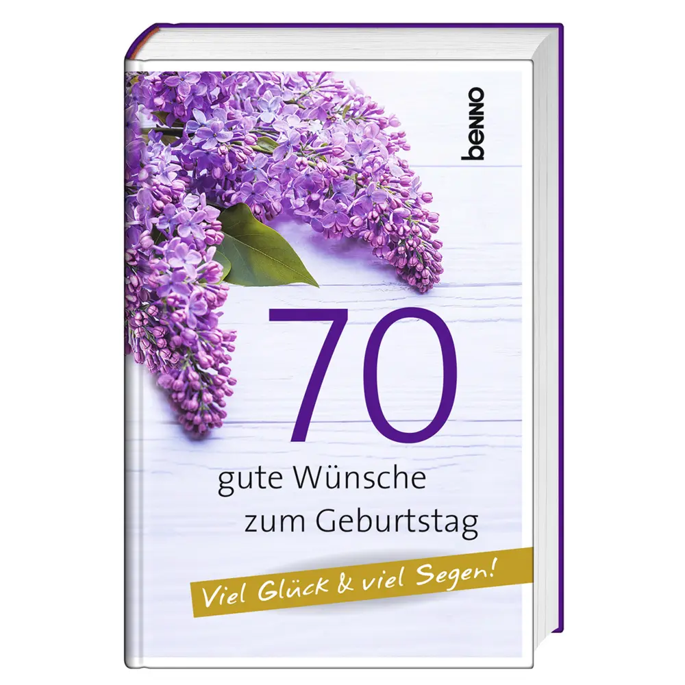 Cover: 9783746268873 | 70 gute Wünsche zum Geburtstag | Viel Glück &amp; viel Segen! | Buch