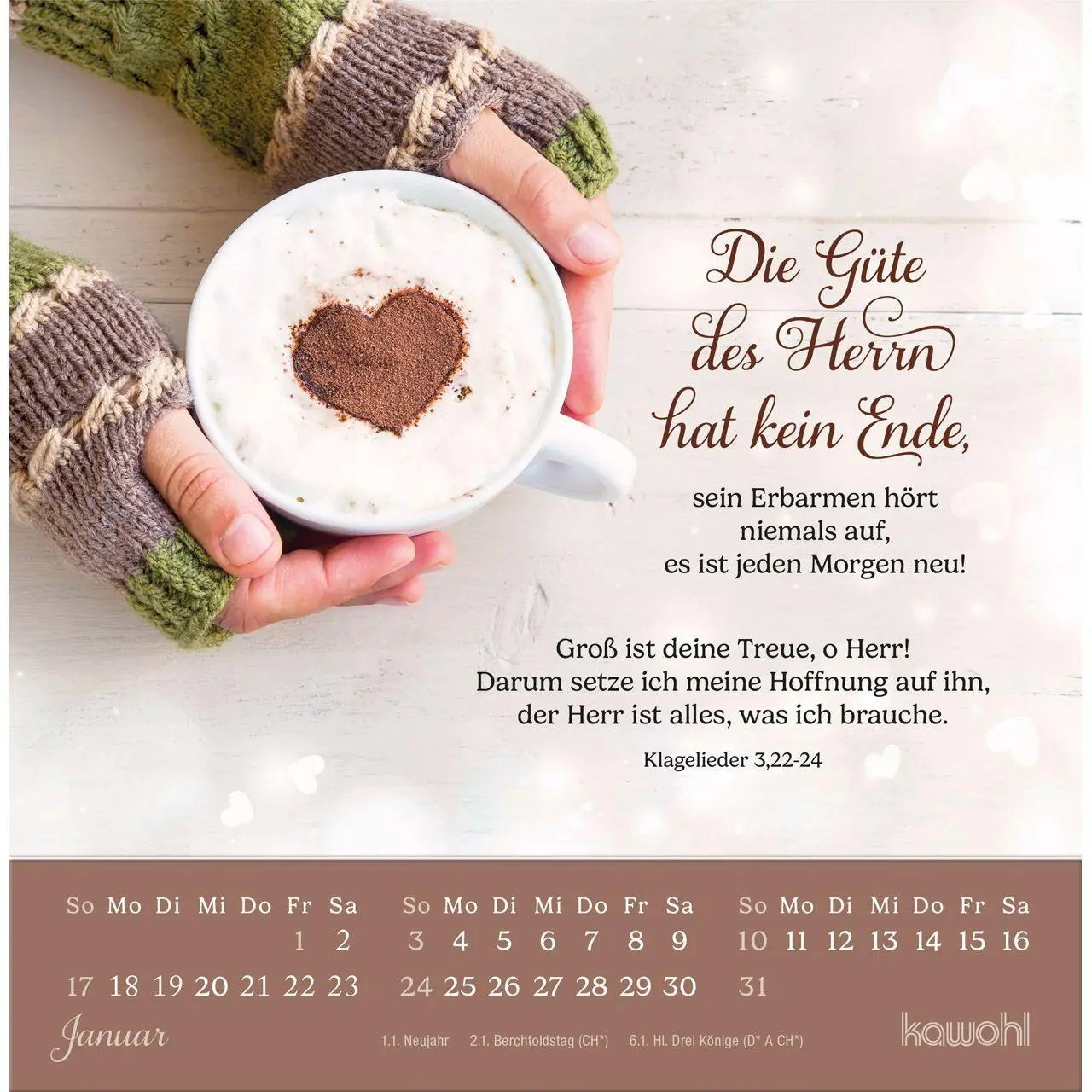 Bild: 9783754878873 | Lieblingsworte für dich 2027 | Postkartenkalender mit Bibelworten