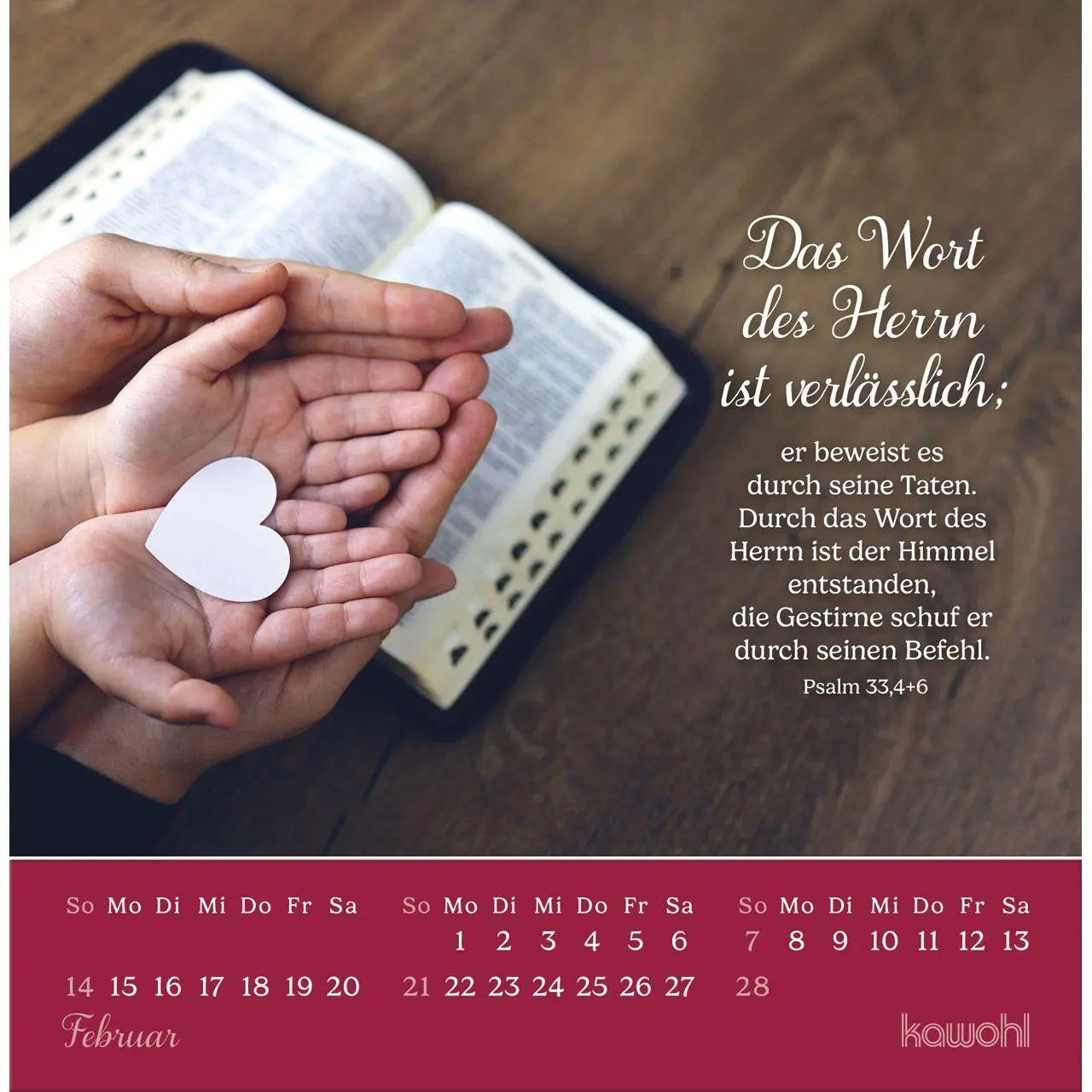 Bild: 9783754878873 | Lieblingsworte für dich 2027 | Postkartenkalender mit Bibelworten