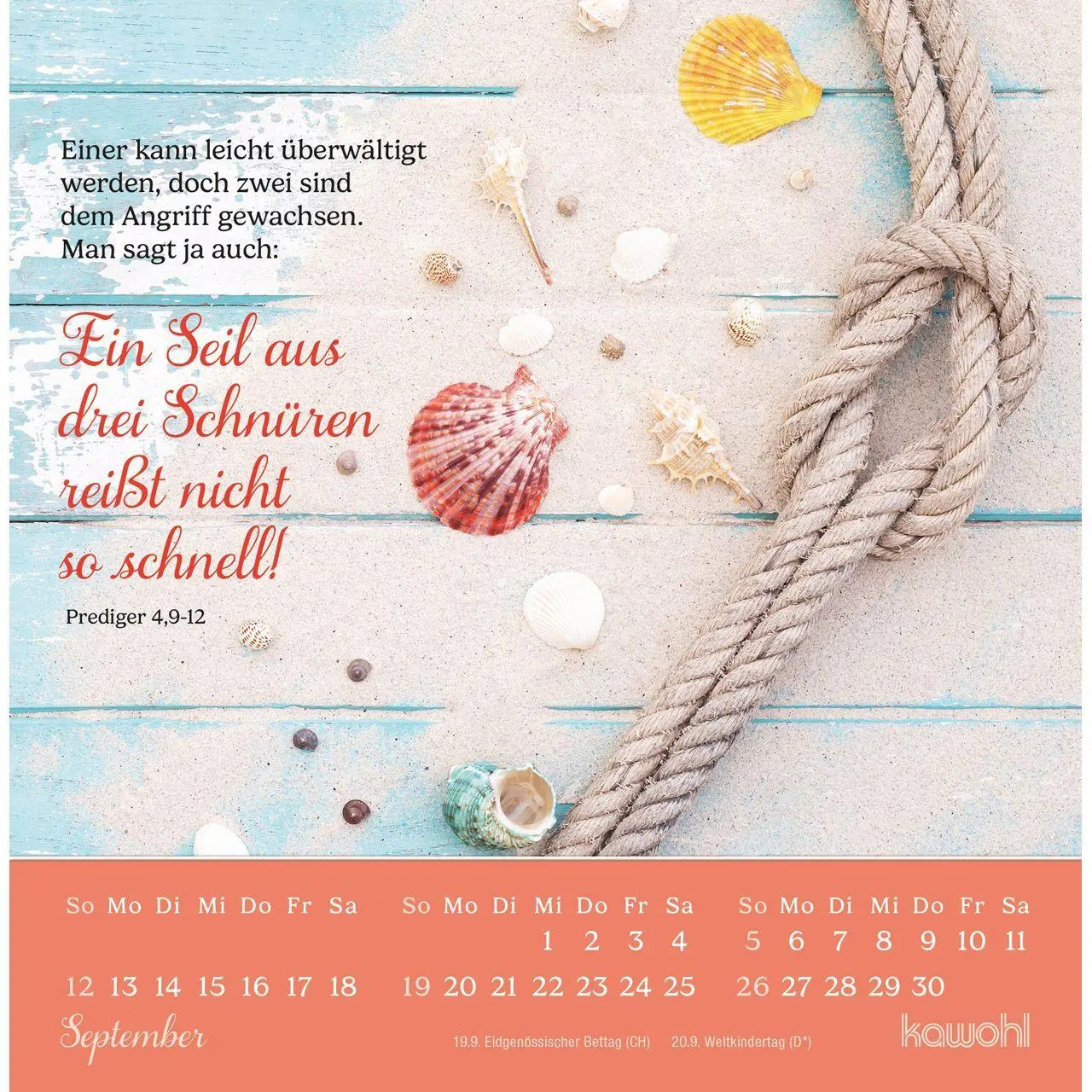 Bild: 9783754878873 | Lieblingsworte für dich 2027 | Postkartenkalender mit Bibelworten