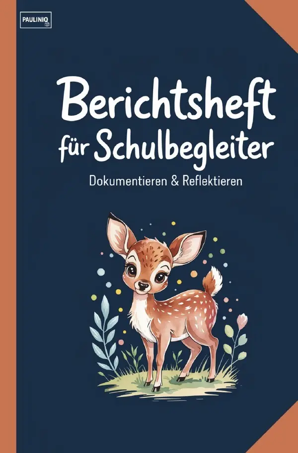 Cover: 9783819768873 | Berichtsheft für Schulbegleiter | PAULINIQ Books | Taschenbuch | 2025