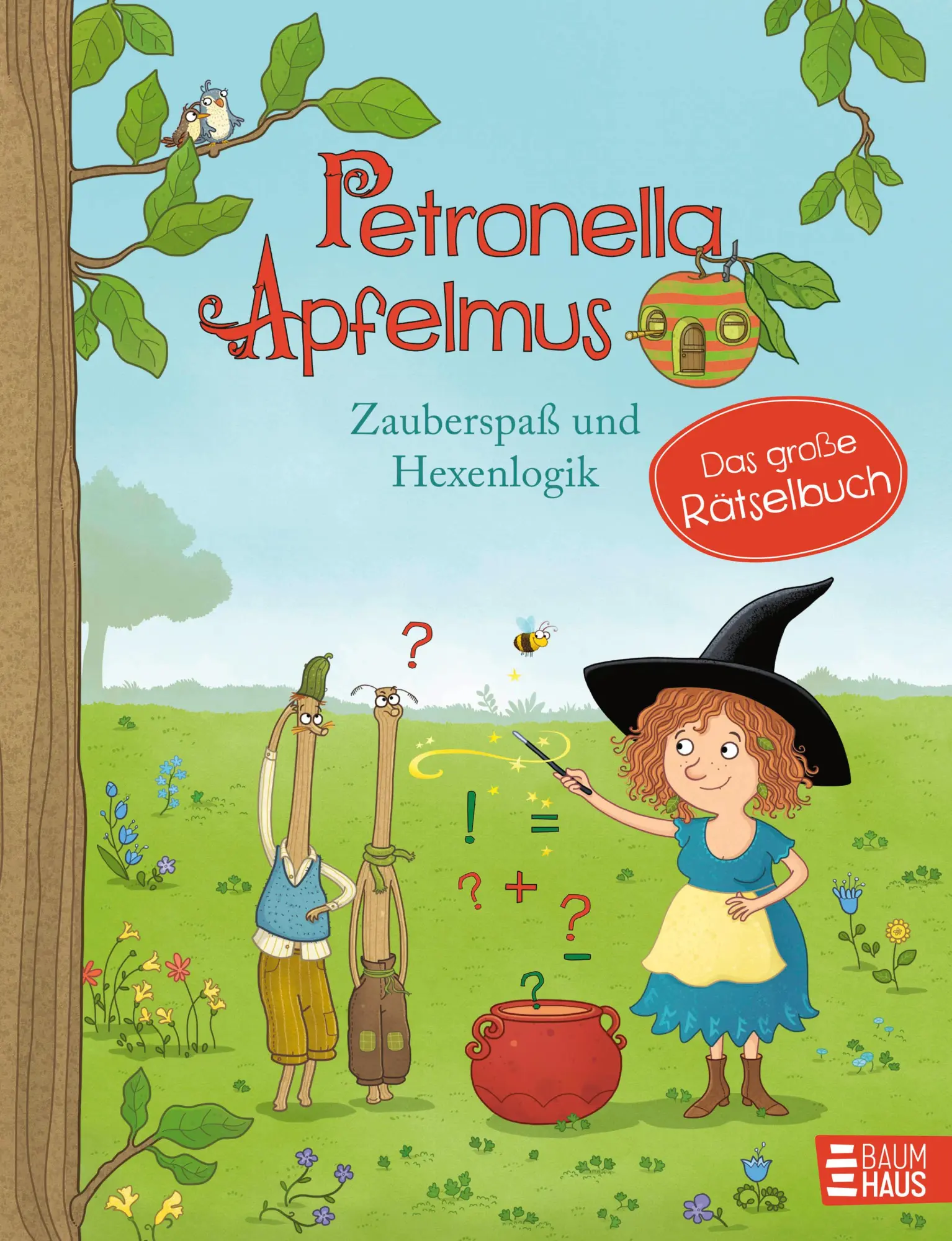 Cover: 9783833908873 | Petronella Apfelmus - Zauberspaß und Hexenlogik. Das große Rätselbuch