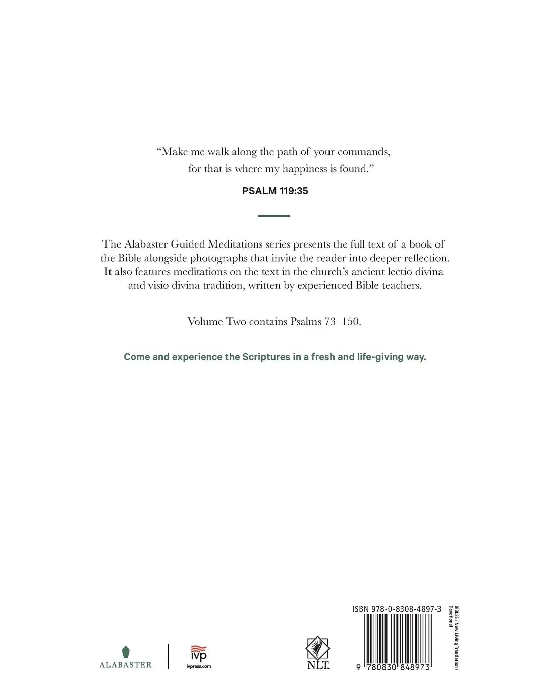 Rückseite: 9780830848973 | Psalms, Volume 2 | With Guided Meditations | Brian Chung (u. a.)