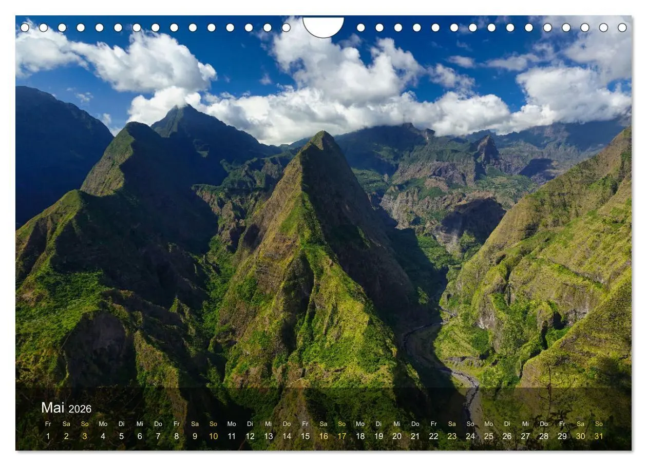 Bild: 9783457248973 | La Reunion - Traumhafte Küsten und Hochgebirge (Wandkalender 2026...