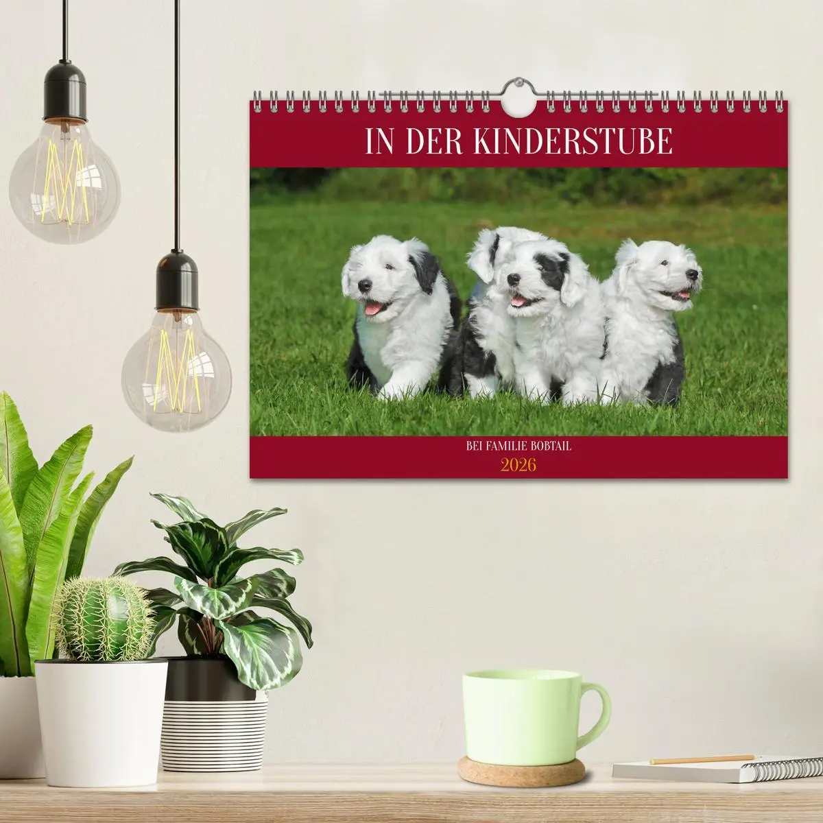Bild: 9783457318973 | In der Kinderstube bei Familie Bobtail (Wandkalender 2026 DIN A4...