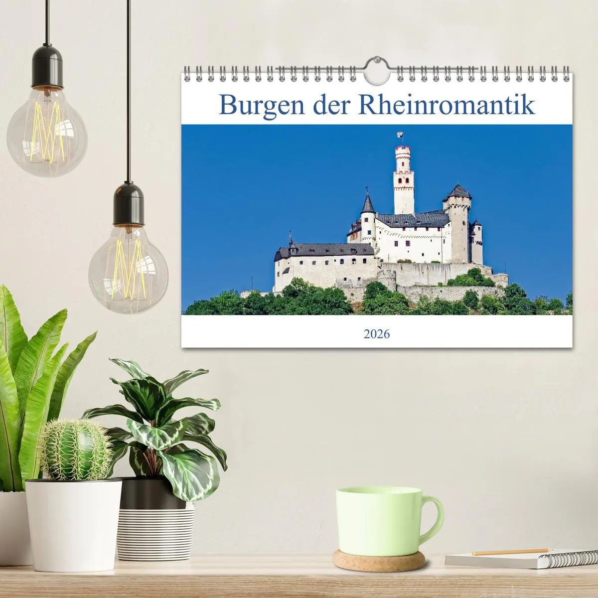Bild: 9783457938973 | Burgen der Rheinromantik (Wandkalender 2026 DIN A4 quer), CALVENDO...